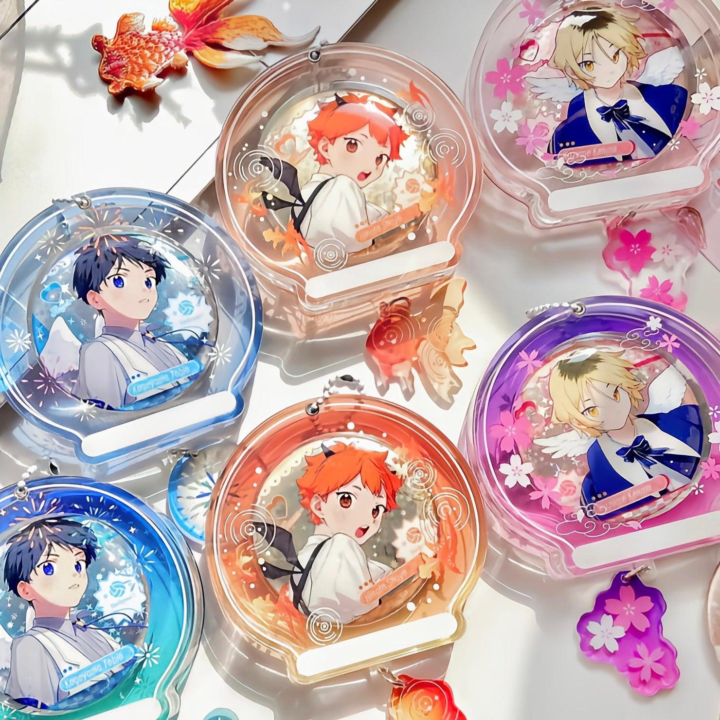 KeychainDIY Custom Series Connection Clear Acrylic Charms