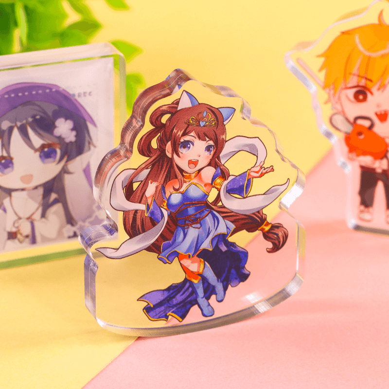 KeychainDIY Custom 8mm Thick Acrylic Standees