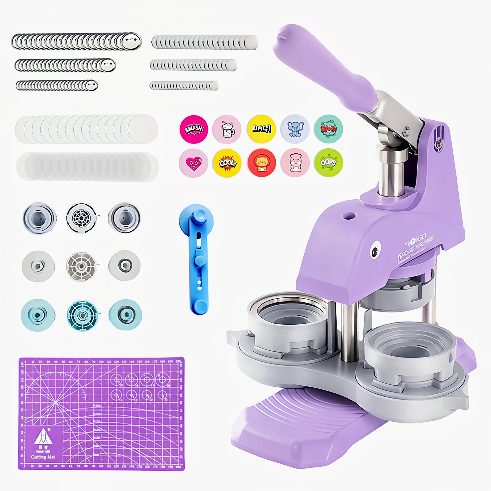 DIY Pin Button Maker Press Machine